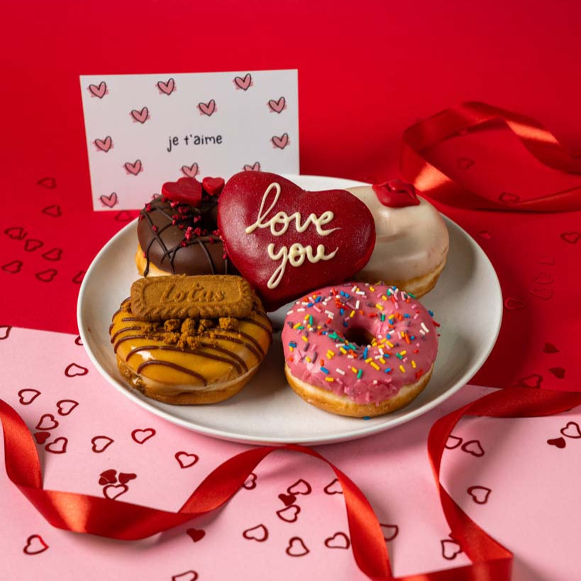 "Vegan Valentine's" Donut Geschenkbox (VG)