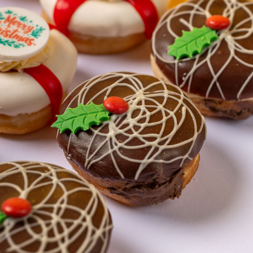 "Santa's Favorites" mini doughnut gift box