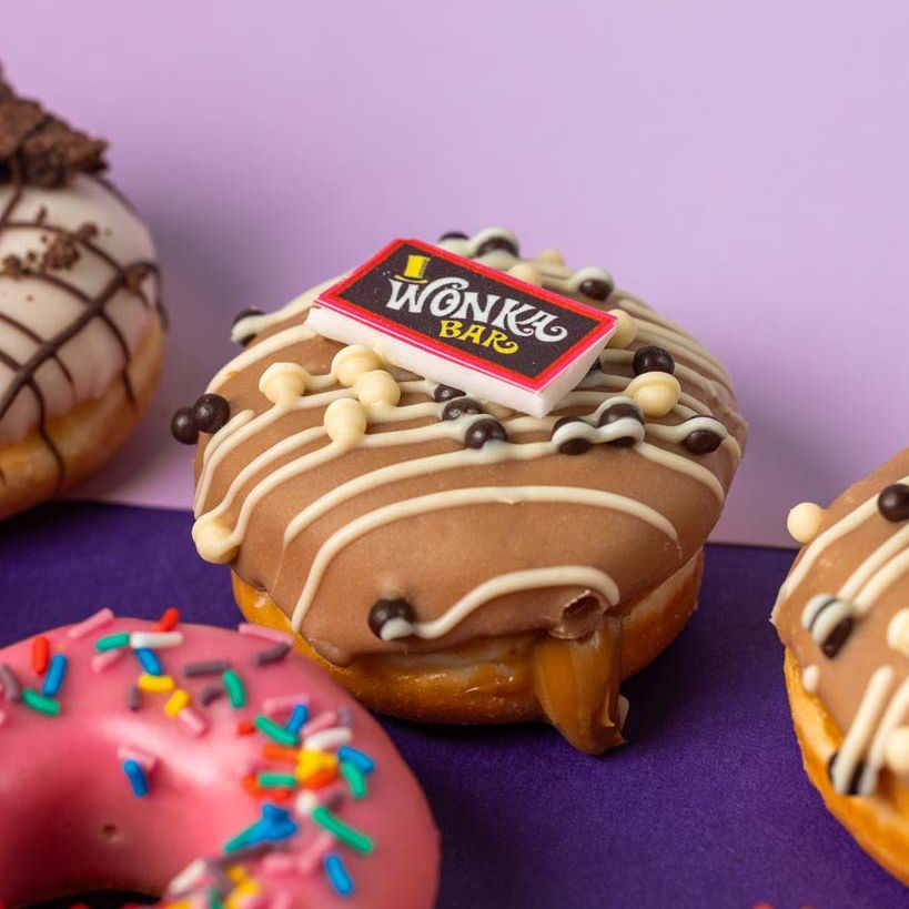 "Wonka's Favourites" mini donut gift box