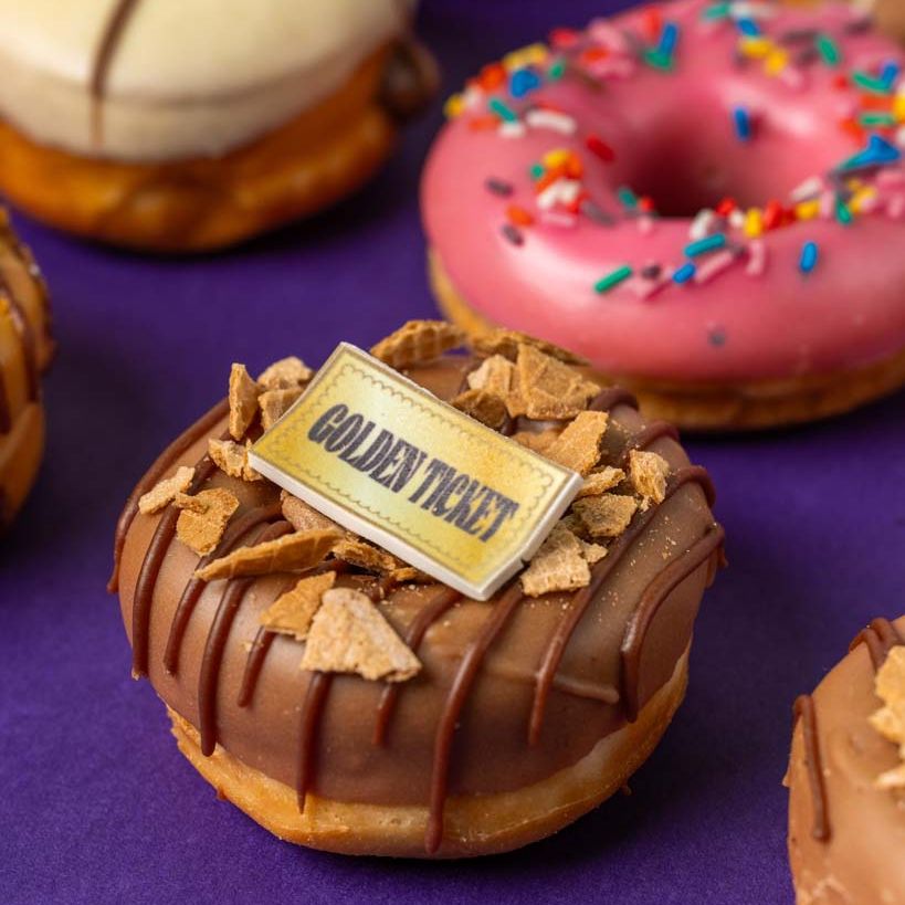 "Wonka's Favourites" mini donut gift box