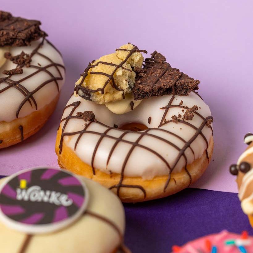 "Wonka's Favourites" mini donut gift box