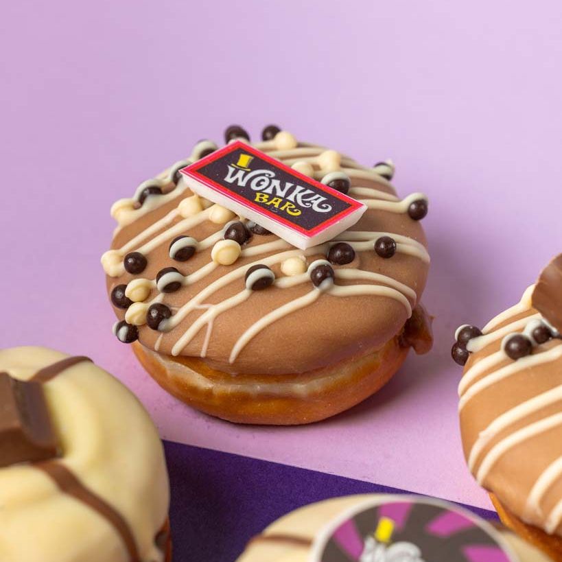 "Willy Wonka" mini donut gift box