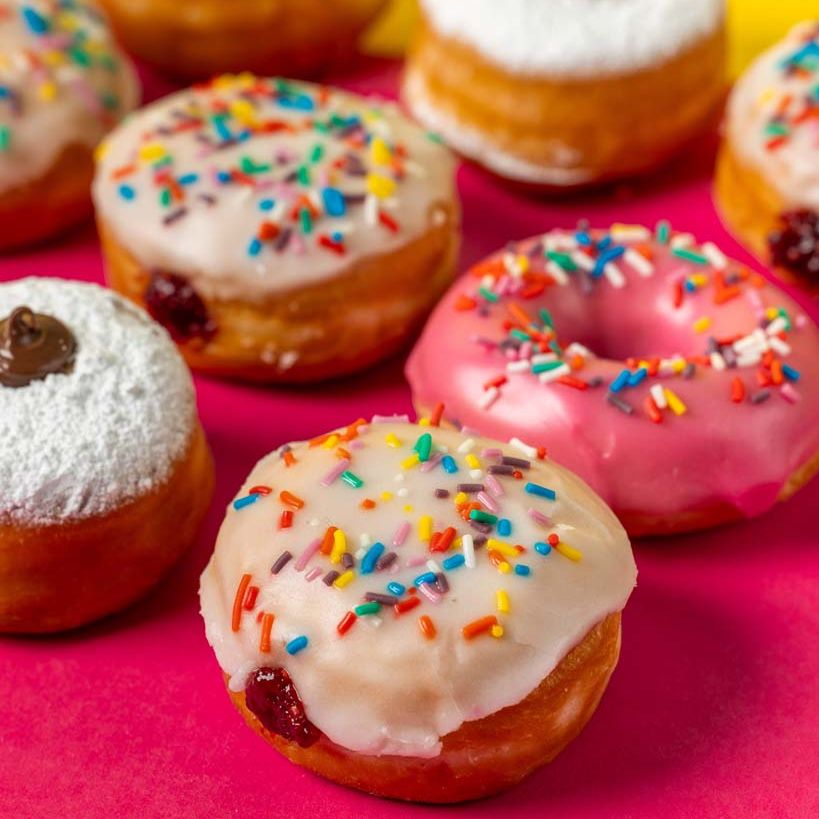 "Mini Party" mini donut gift box