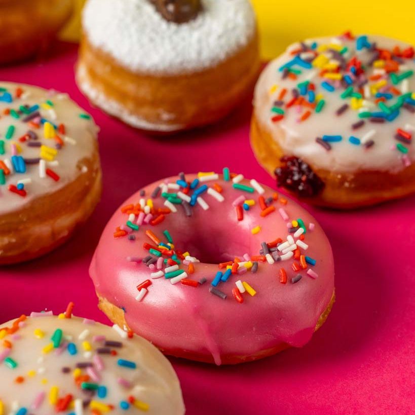 "Mini Party" mini donut gift box