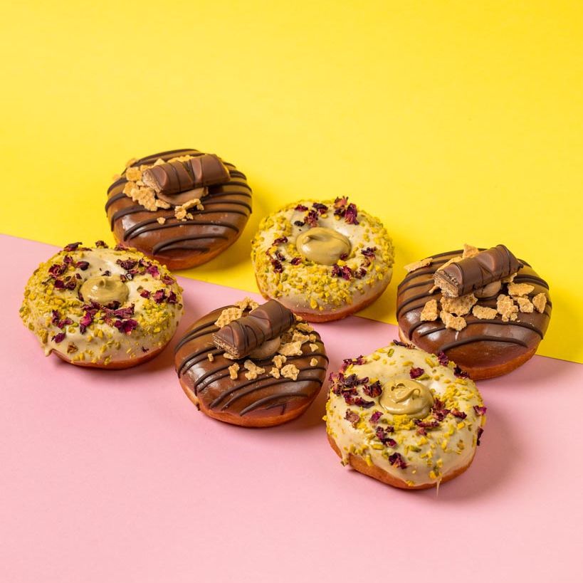"Chocolate-Pistachio" donut gift box