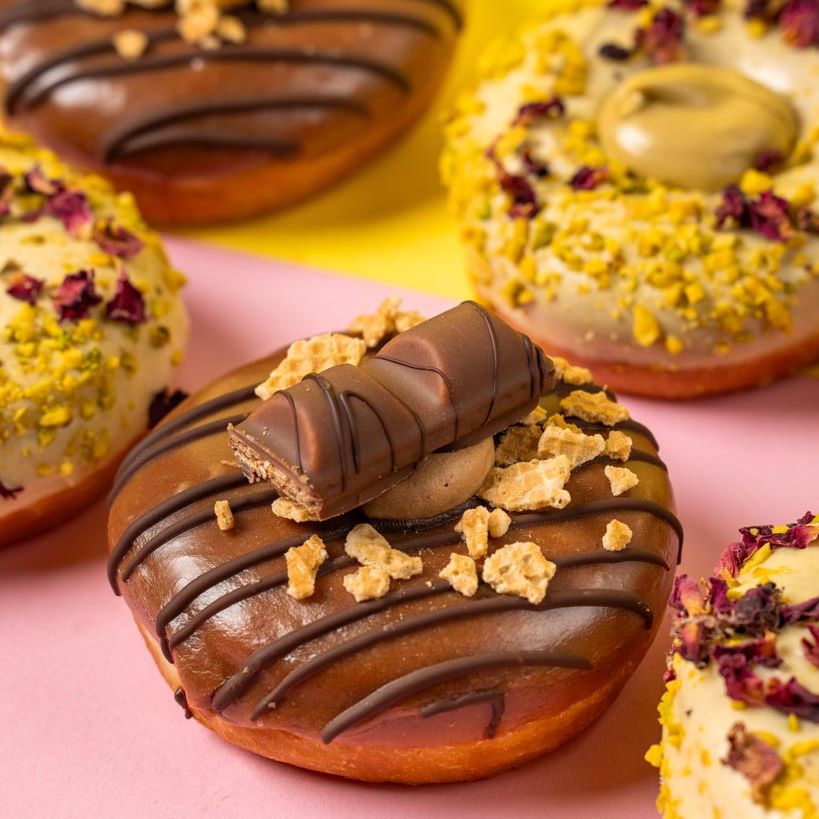 "Chocolate-Pistachio" donut gift box