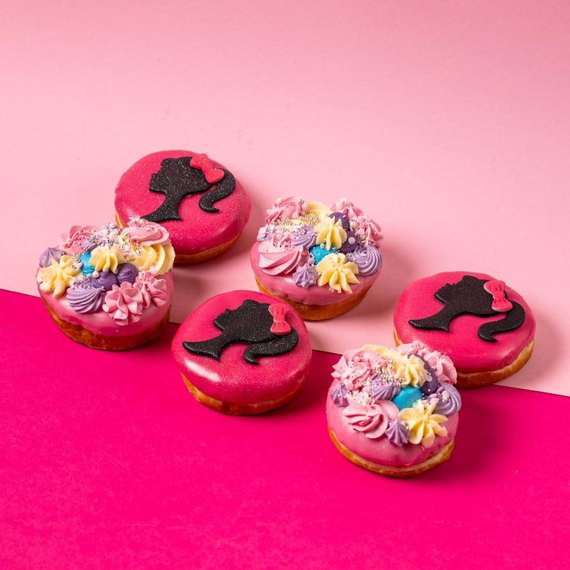 "Barbie Special" donut gift box (vegan)