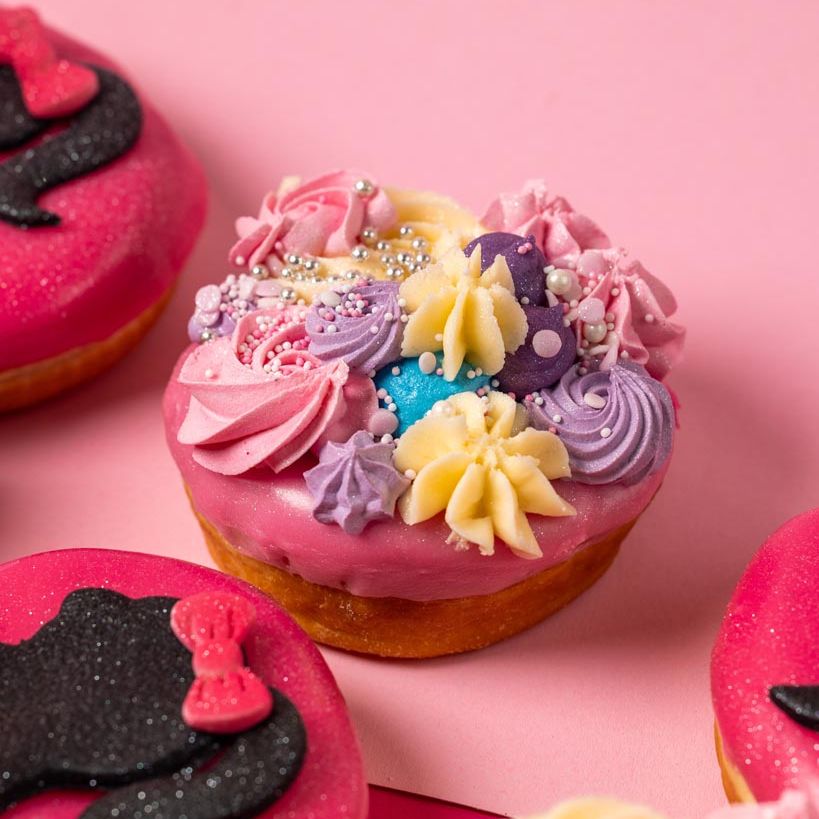 "Barbie Special" donut gift box (vegan)