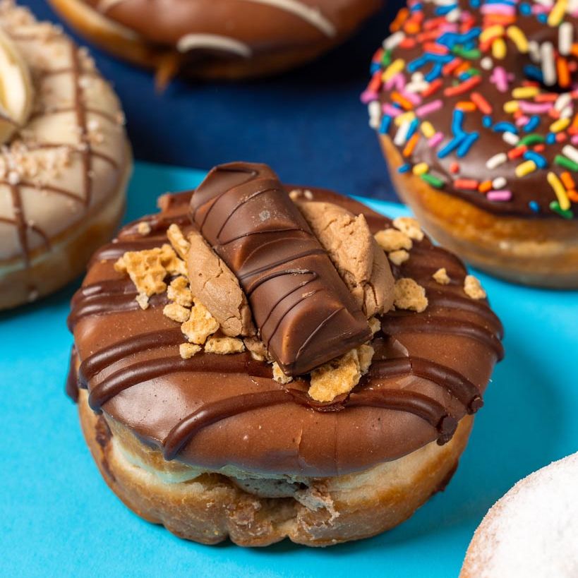 "Chocoholics" donut gift box