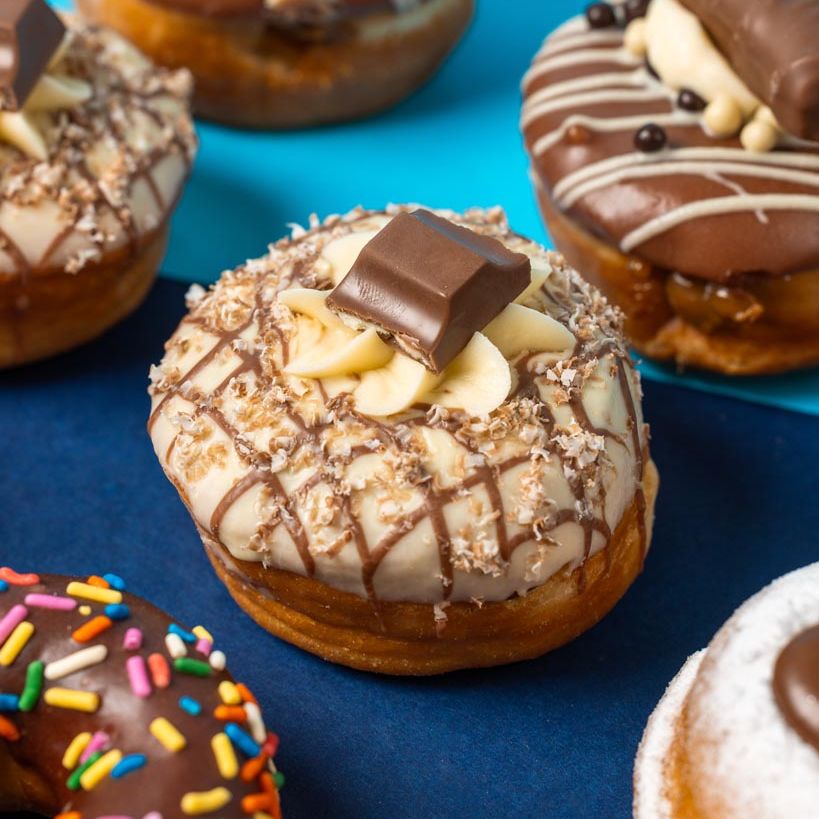 "Chocoholics" mini donut gift box