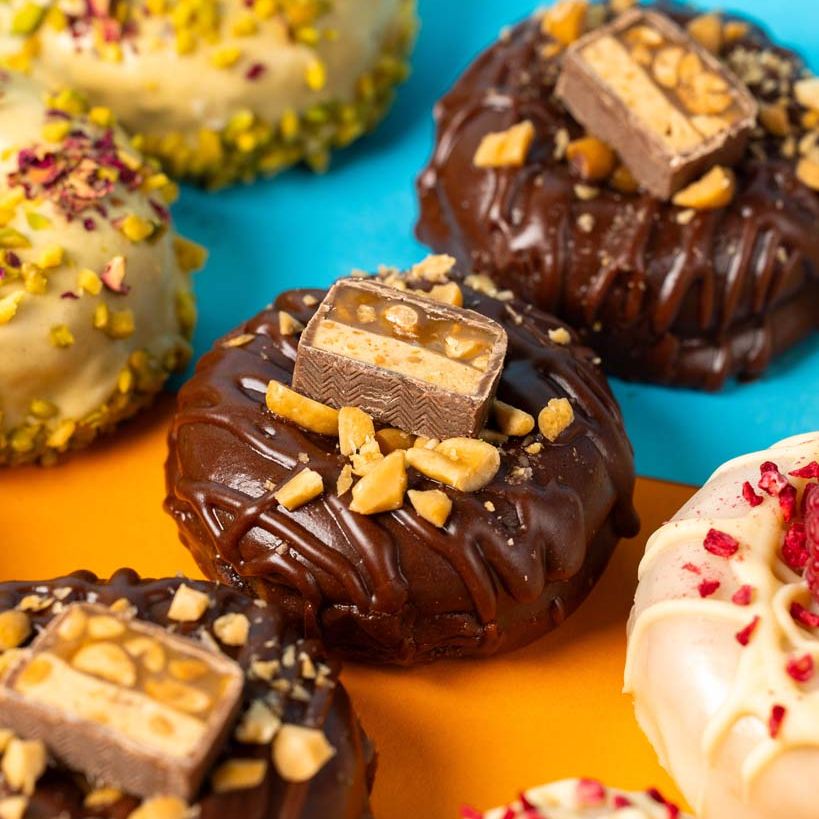 "Baked All-Stars" gluten-friendly mini cake doughnut gift box (12 pieces)