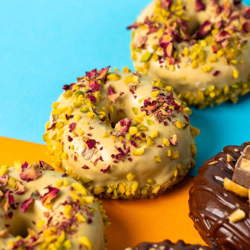 "Baked All-Stars" gluten-friendly mini cake doughnut gift box (12 pieces)