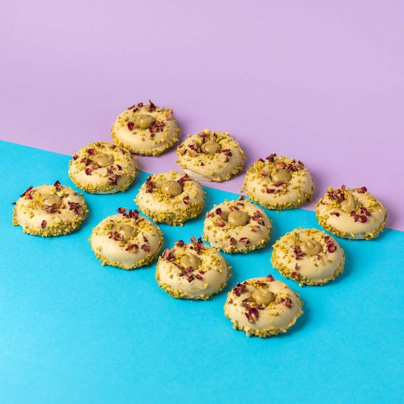 "Baked Rizz-tachio" gluten-friendly mini cake doughnut gift box (12 pieces)