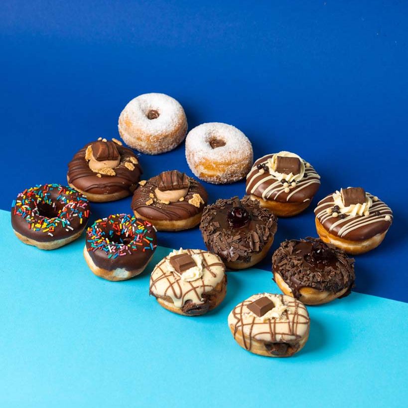Mini donut party box (96 pieces)