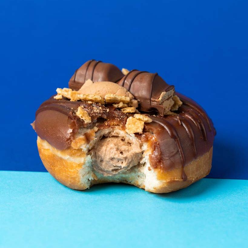 "Chocoholics" mini donut gift box